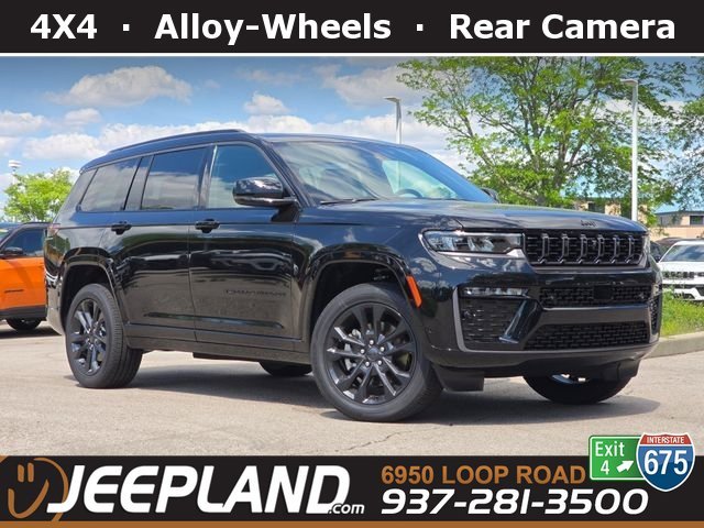 New 2026 Diamond Black Crystal Pearl-Coat Exterior Paint Jeep Limited Reserve image 1
