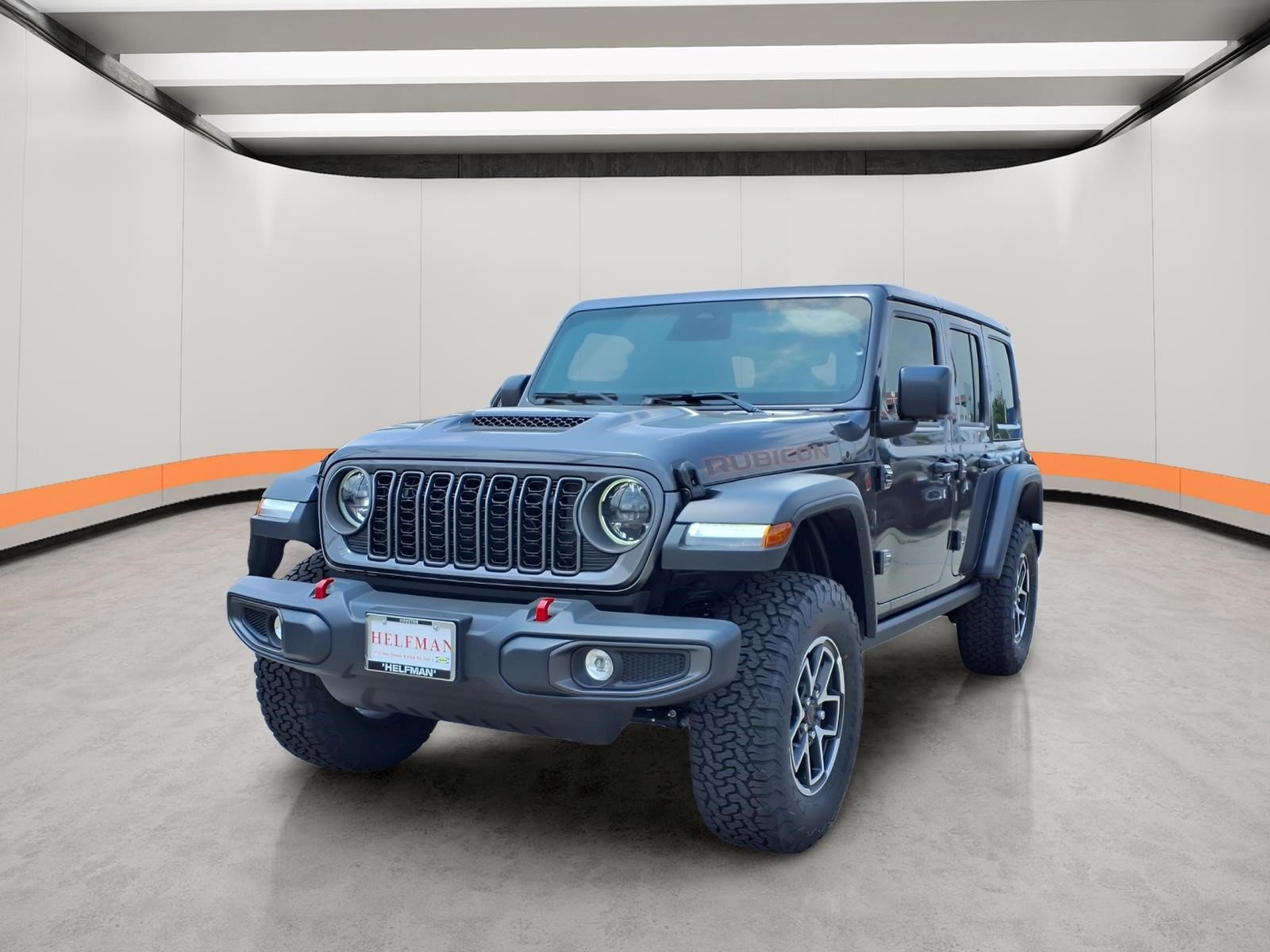 New 2026 Granite Crystal Metallic Clear-Coat Exterior Paint Jeep Rubicon image 3