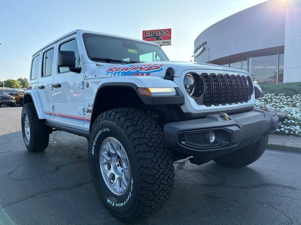 New 2026 Bright White Clearcoat Jeep Rewind Special Edition image 56