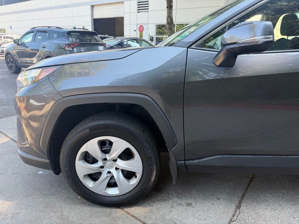 Used 2025 Magnetic Gray Metallic Toyota LE image 7