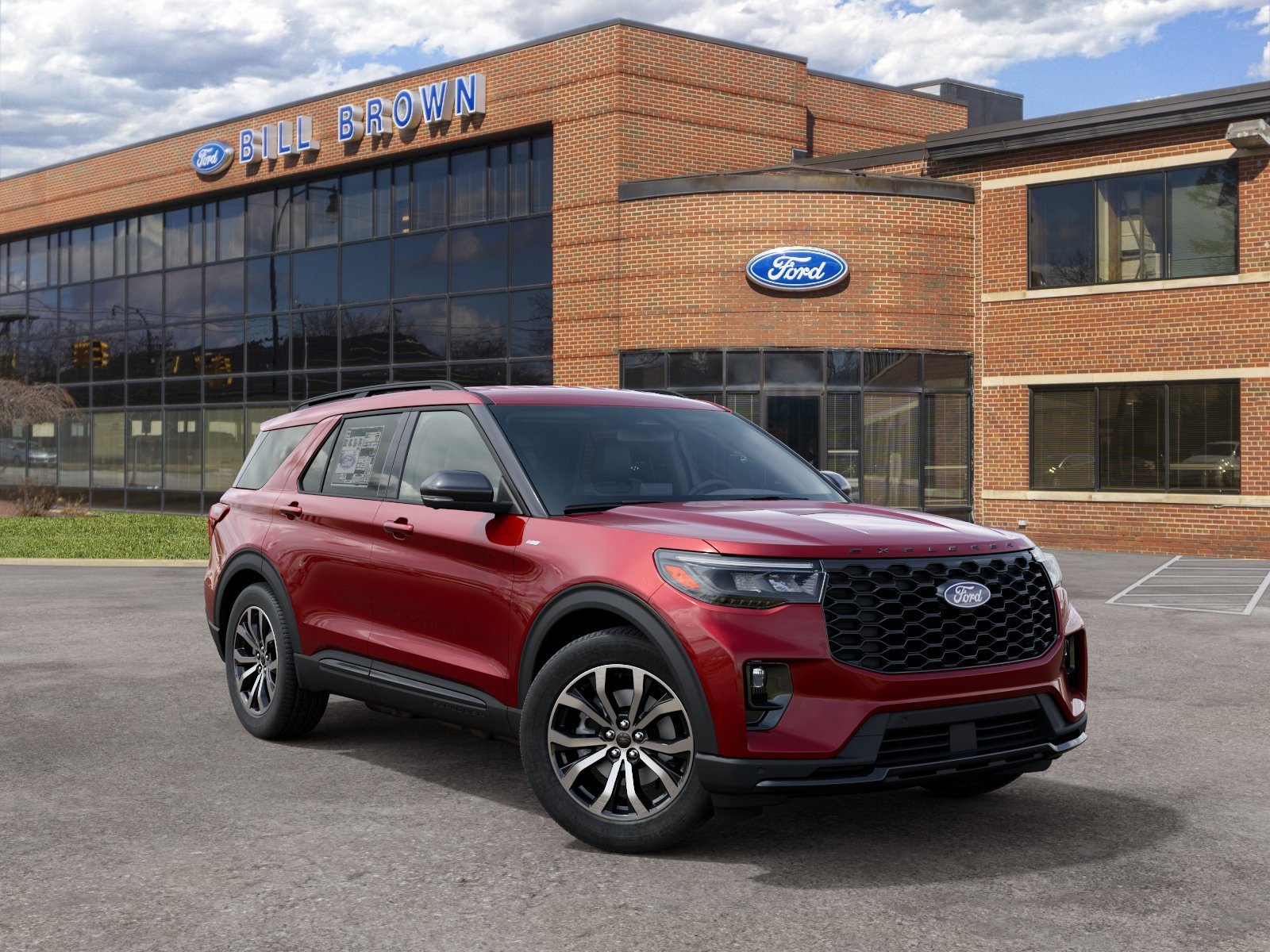 New 2027 Ruby Red Metallic Tinted Clearcoat Ford ST-Line image 4