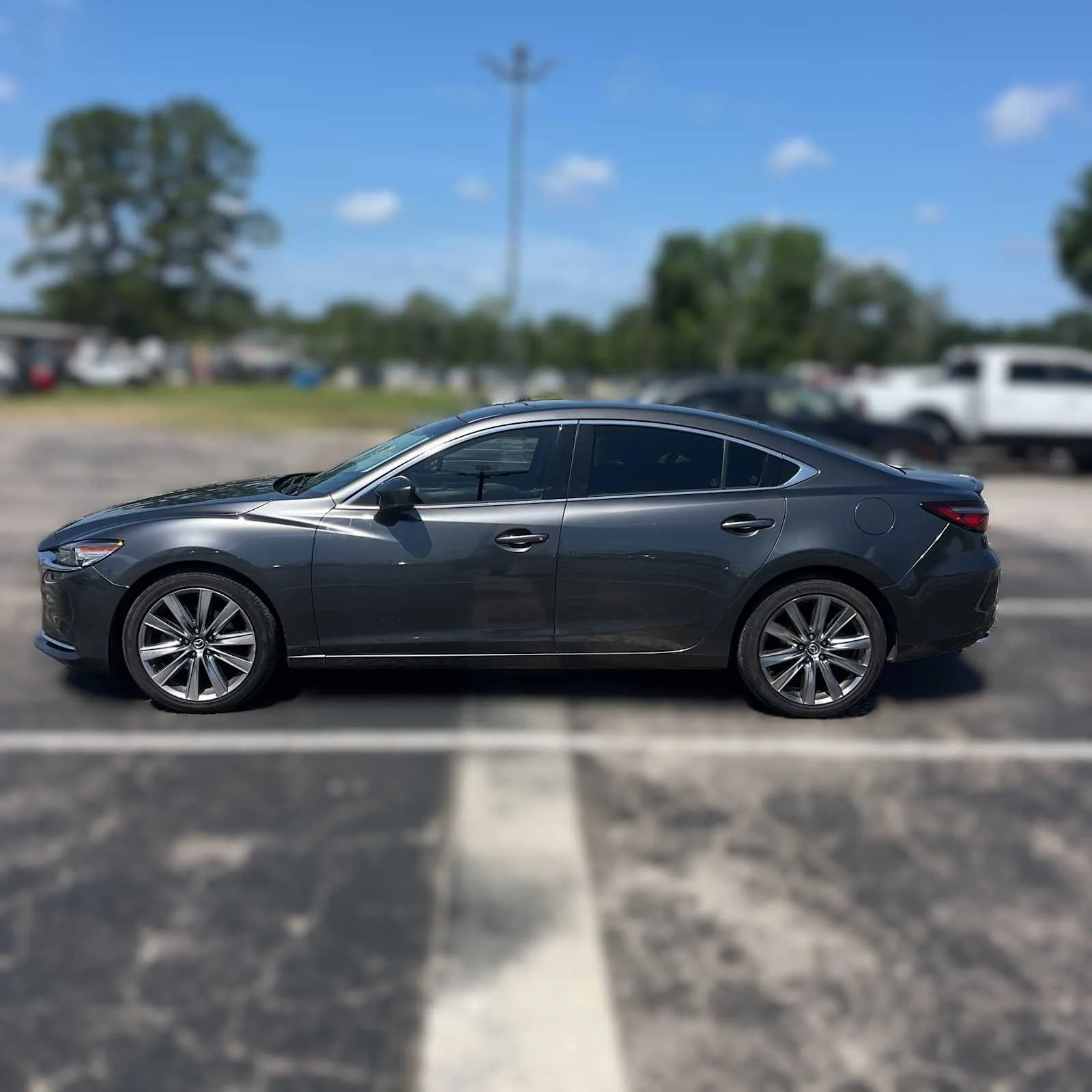 Used 2020 Machine Gray Metallic Mazda Grand Touring Reserve image 2