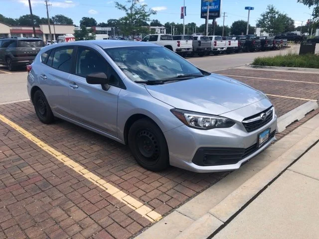 Used 2020 Silver Subaru Base image 1