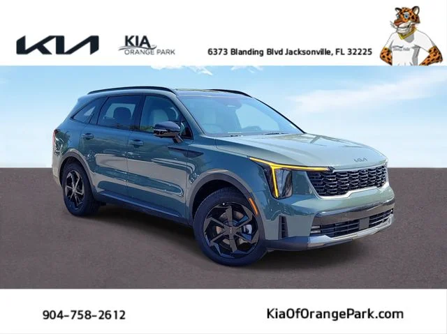 New 2026 Cityscape Green Kia X-Line SX Prestige AWD image 1