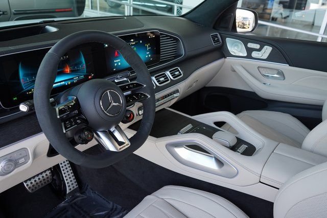 New 2026 MANUFAKTUR Moonlight White Metallic Mercedes-Benz AMG® GLE 63 S 4MATIC+ SUV image 32