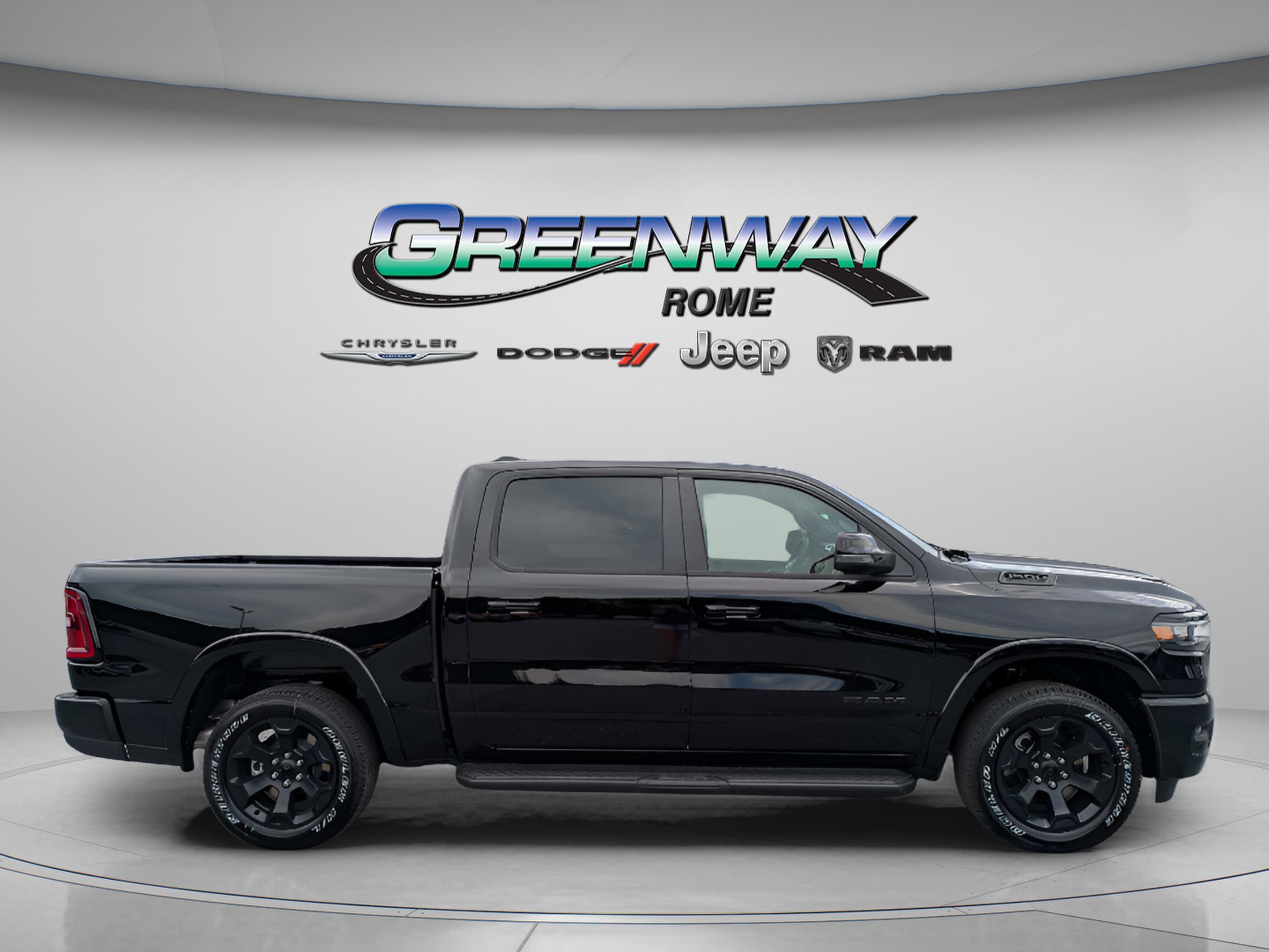 New 2026 Diamond Black Crystal Pearlcoat Ram Big Horn image 8