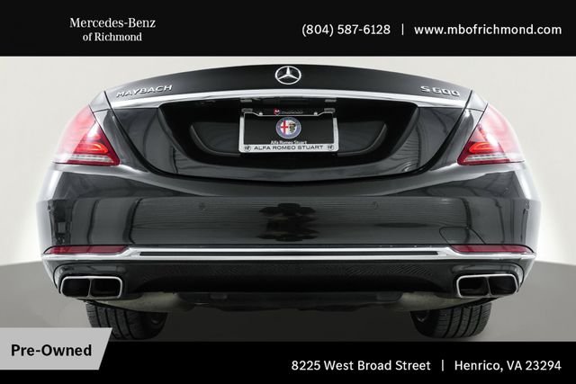 Used 2016 Black Mercedes-Benz Maybach S 600 image 113