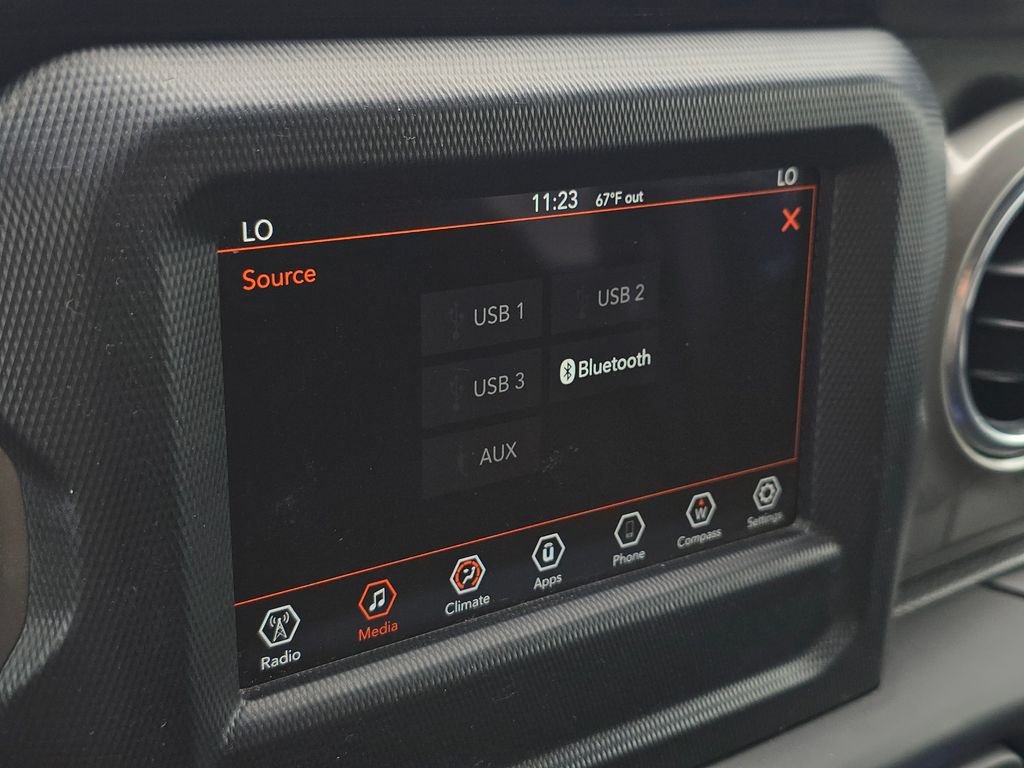 Used 2019 Blue Jeep Unlimited Sahara image 30