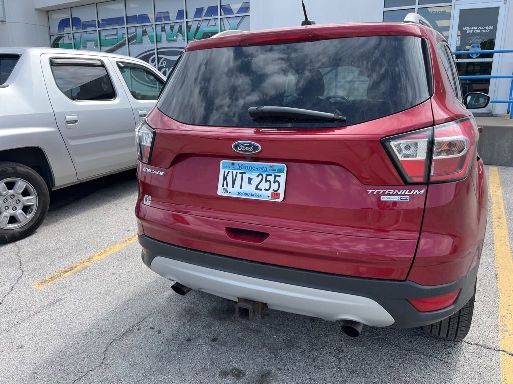 Used 2017 Ruby Red Metallic Ford Titanium image 4