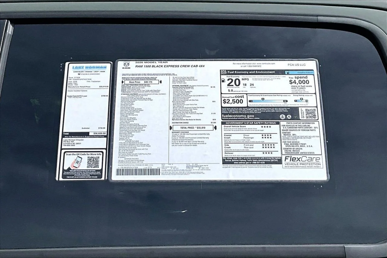 New 2026 Canyon Lake Exterior Paint RAM Tradesman image 37