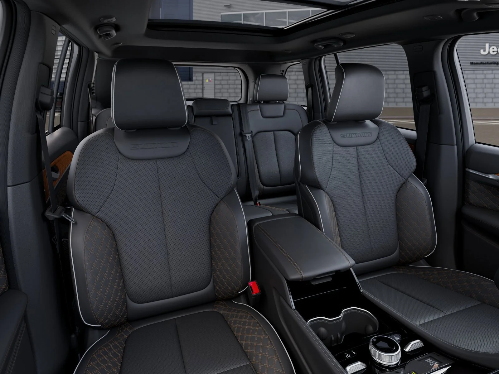 New 2026 Bright White Clear-Coat Exterior Paint Jeep Summit image 18