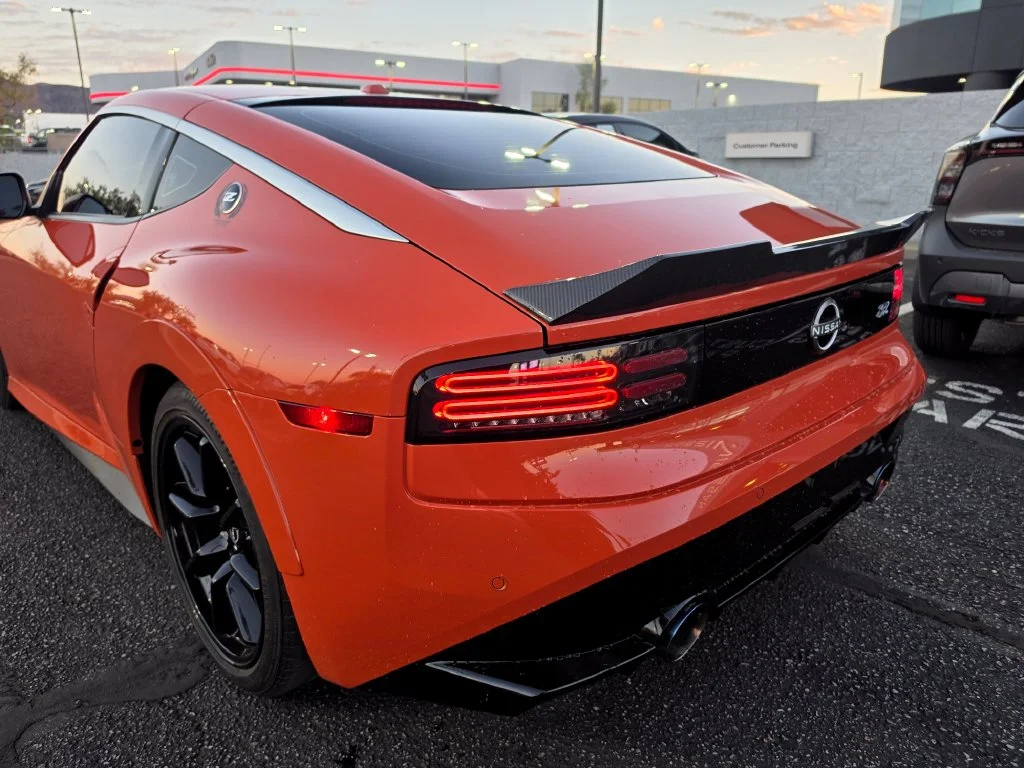 Certified Used 2024 Orange Nissan Performance image 7