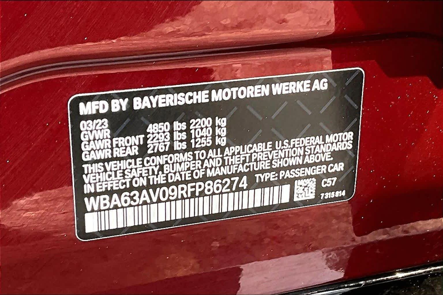Certified Used 2024 Aventurin Red Metallic BMW 430i image 32