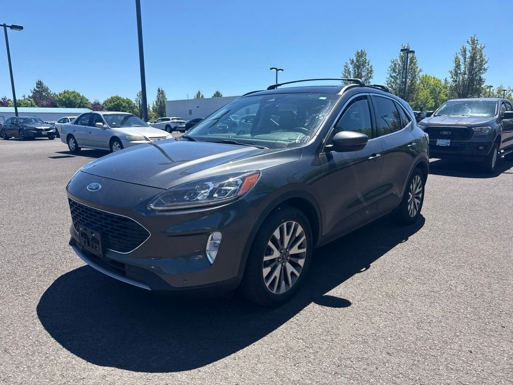 Used 2020 Magnetic Metallic Ford Titanium image 3