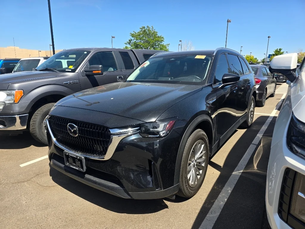 Used 2024 Jet Black Mica Mazda Preferred image 1