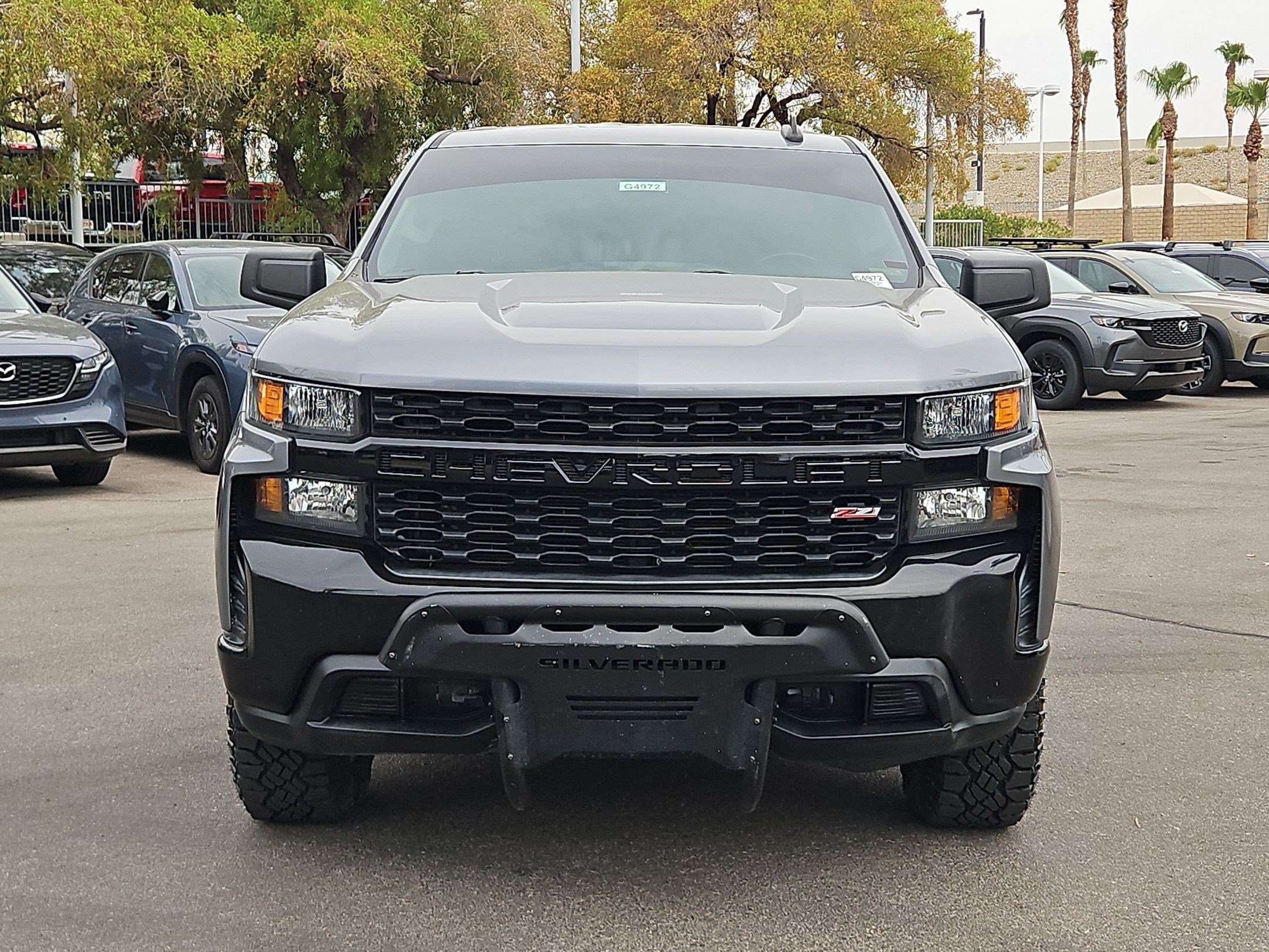 Used 2019 SATIN STEEL METALLIC Chevrolet Custom Trail Boss image 8