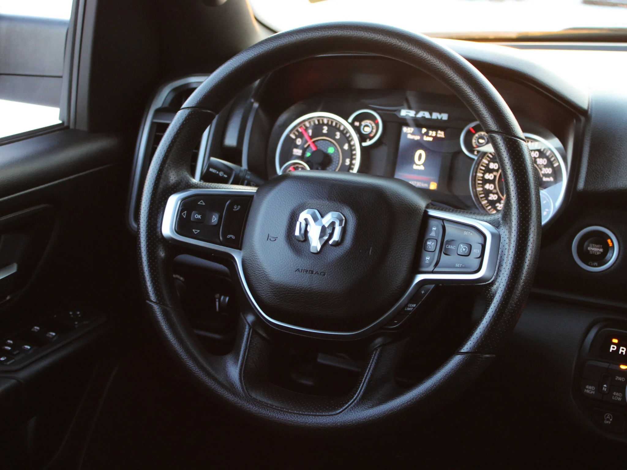 Certified Used 2025 White RAM Tradesman * Adaptive Cruise | Protection Group | Sport Appearance | 3M PPF | Apple CarPlay image 6