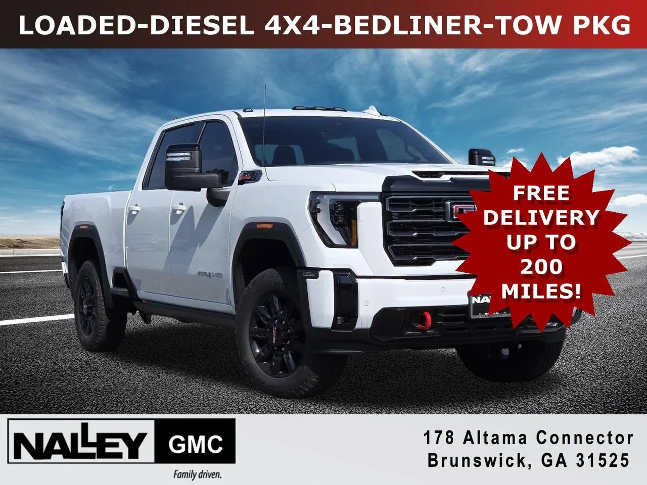 New 2026 Summit White GMC AT4 image 1