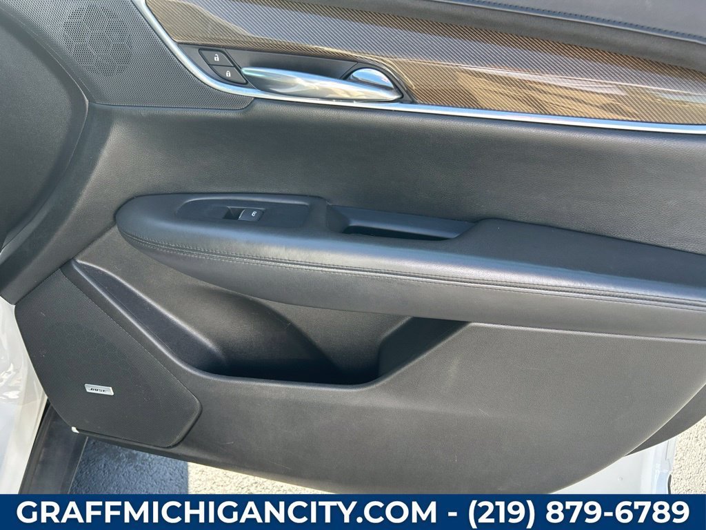 Used 2017 CRYSTAL WHITE TRICOAT Cadillac Platinum AWD image 26