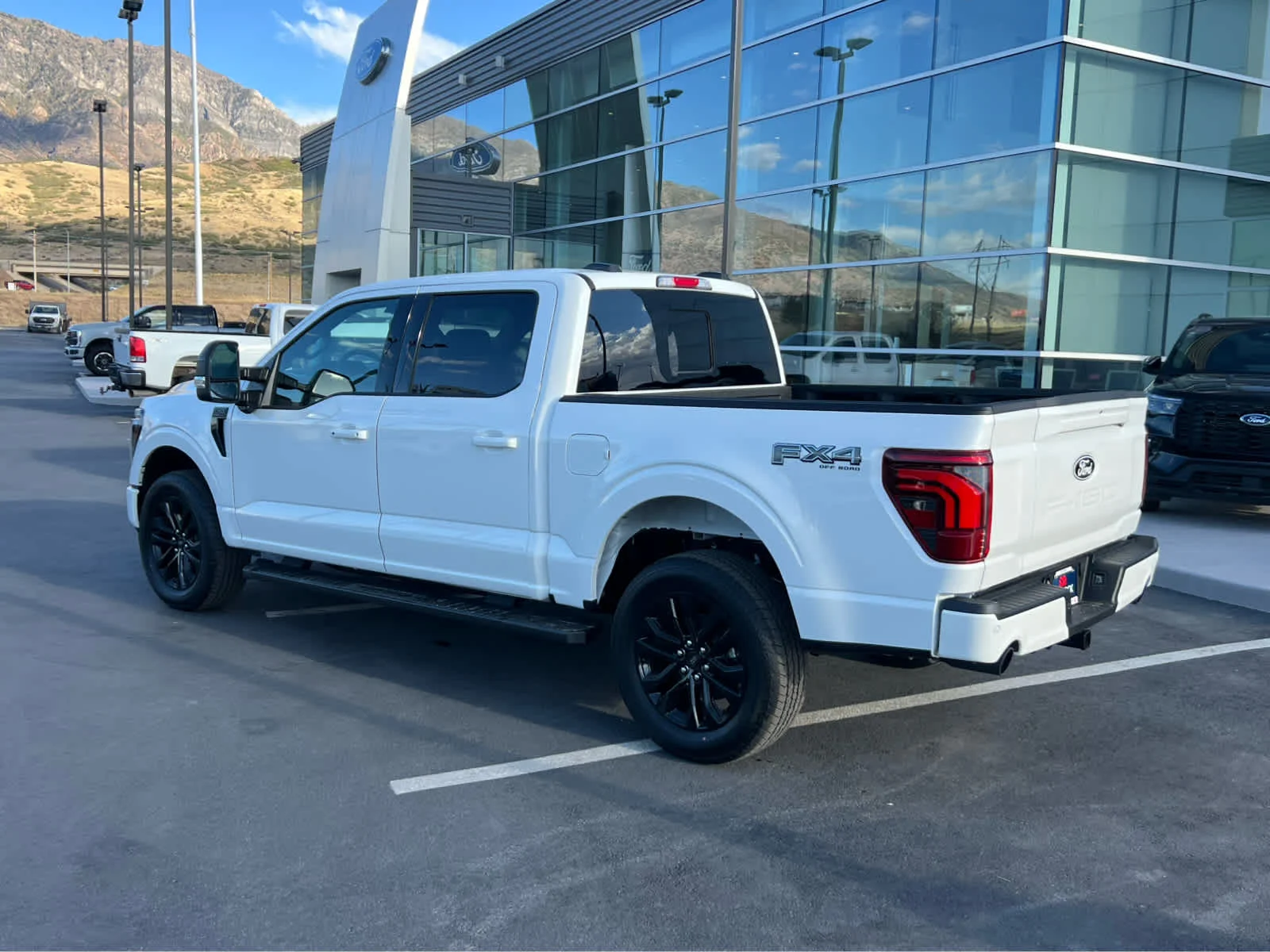 New 2026 Star White Metallic Tri-Coat Ford Lariat® image 11
