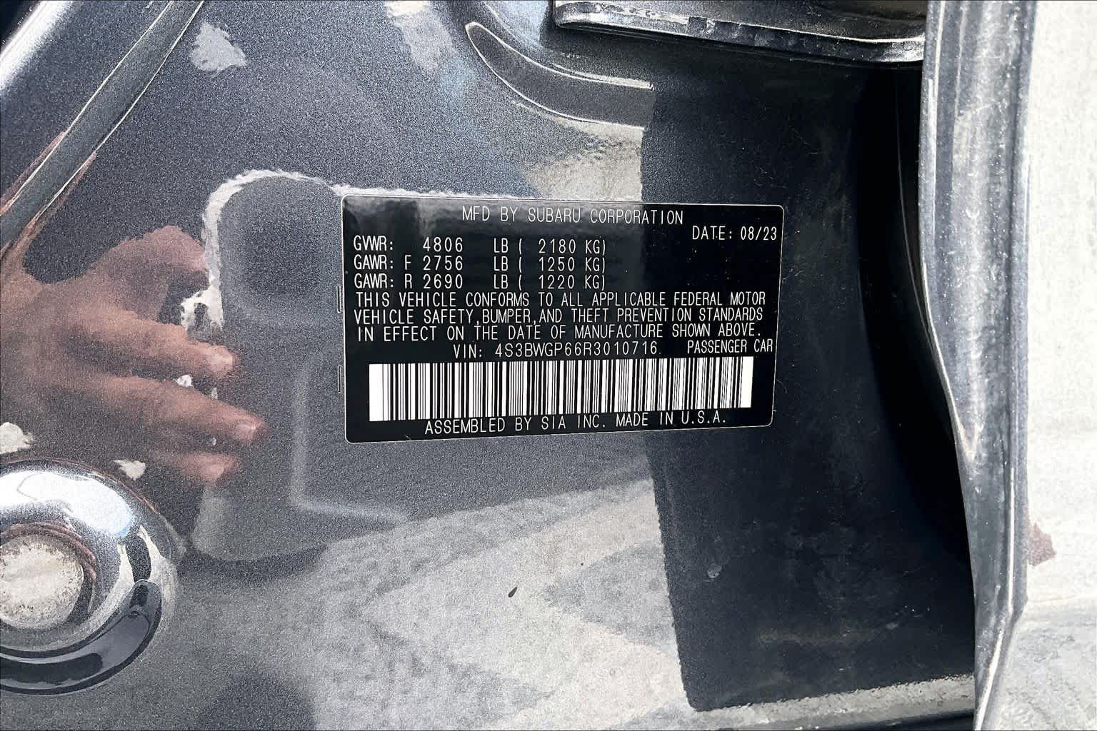 2024 Subaru Legacy Touring - Photo 51