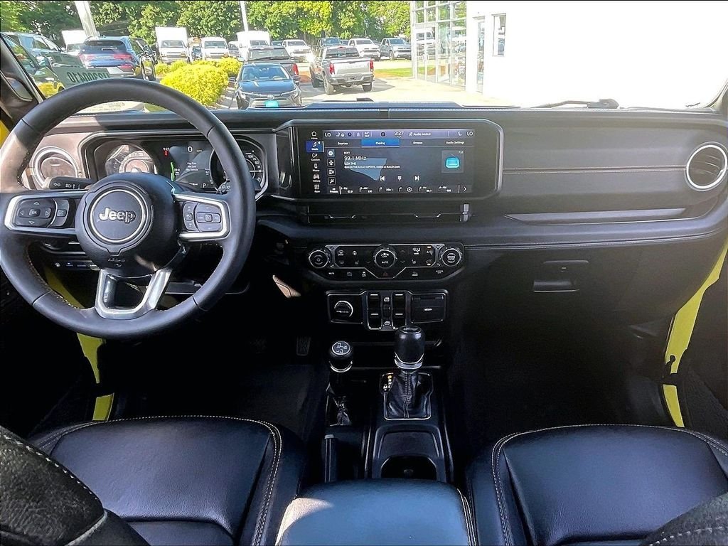 Used 2024 Yellow Jeep Sahara 4xe image 21