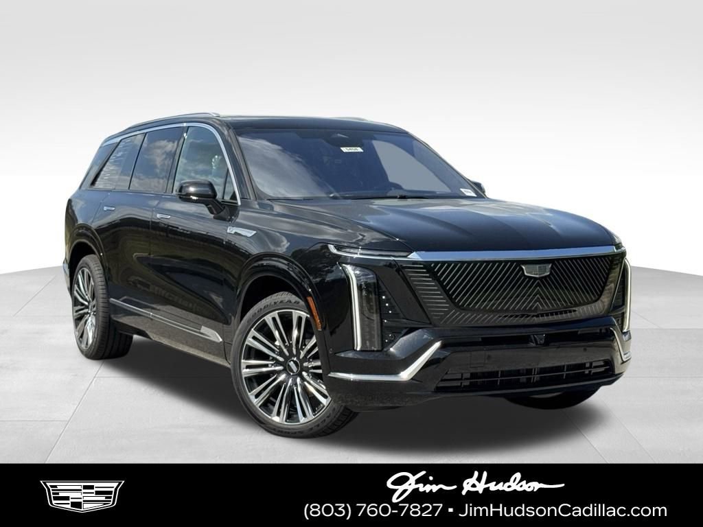 Stellar Black Metallic 2026 Cadillac VISTIQ Premium Luxury AWD SUV / Crossover All-Wheel Drive