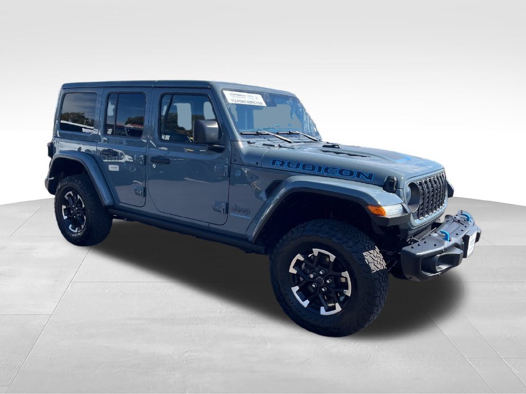 Used 2024 Gray Jeep Rubicon 4xe image 7