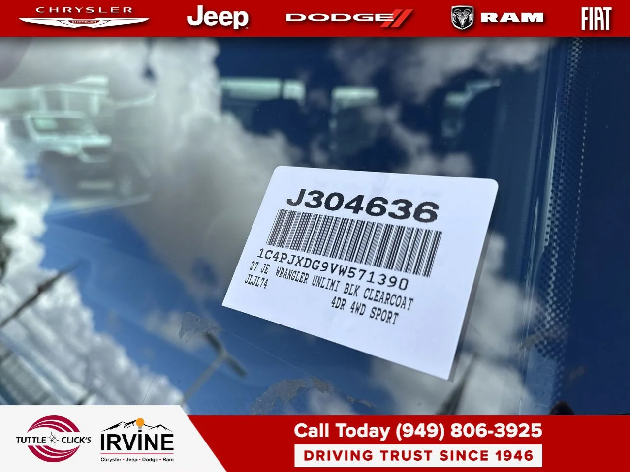 New 2027 Black Clear-Coat Paint Jeep Sport S image 39
