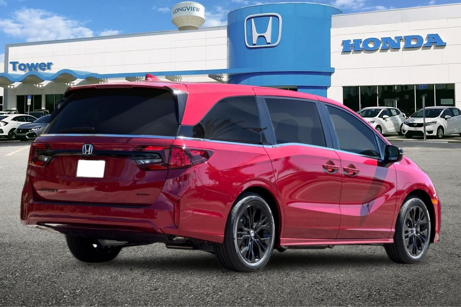 New 2026 Radiant Red Metallic II Honda Sport-L image 4