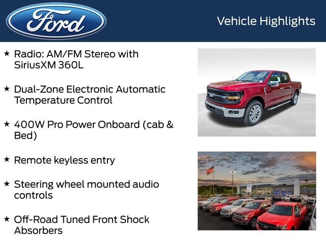 New 2026 Ruby Red Metallic Tinted Clearcoat Ford XLT image 8