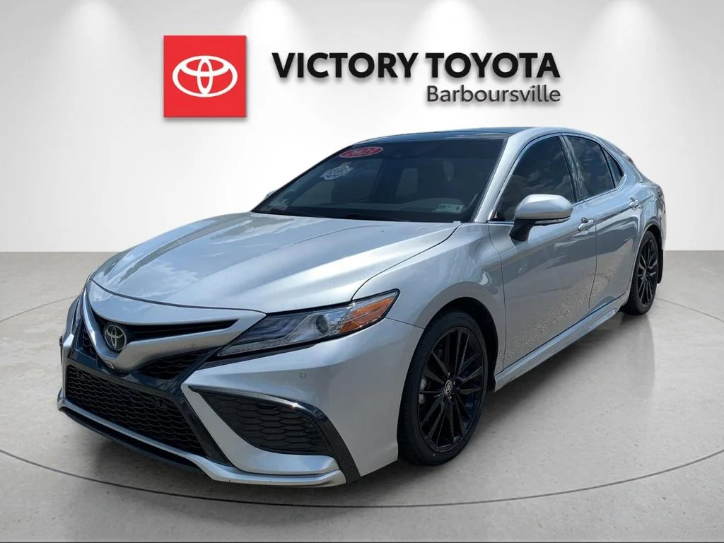Used 2023 Silver Toyota XSE image 1