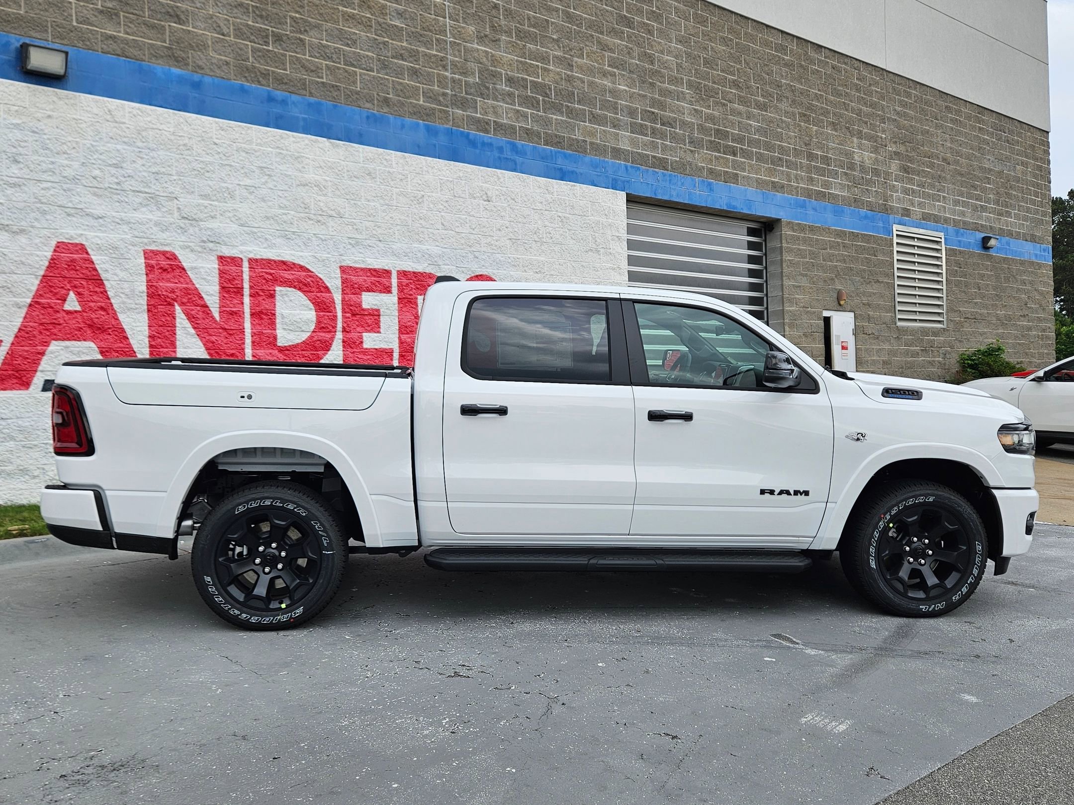 New 2026 Bright White Clear-Coat Exterior Paint RAM Big Horn image 8