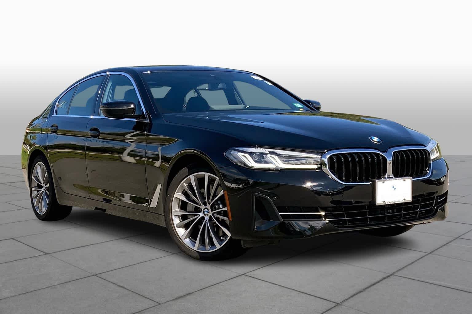 Certified Used 2021 Jet Black BMW 530i xDrive image 2