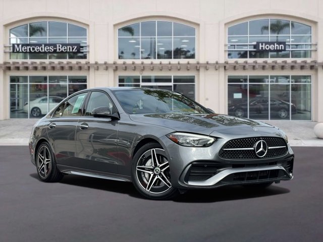 Certified Used 2022 Selenite Grey Metallic Mercedes-Benz C 300 image 1