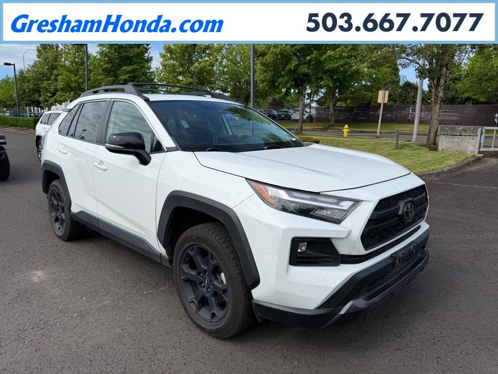 Used 2022 White Toyota TRD Off Road image 1