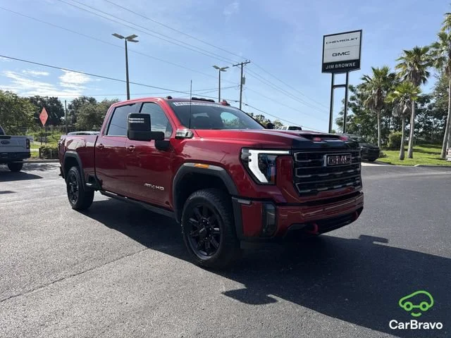 Certified Used 2024 Volcanic Red Tintcoat GMC AT4 image 2