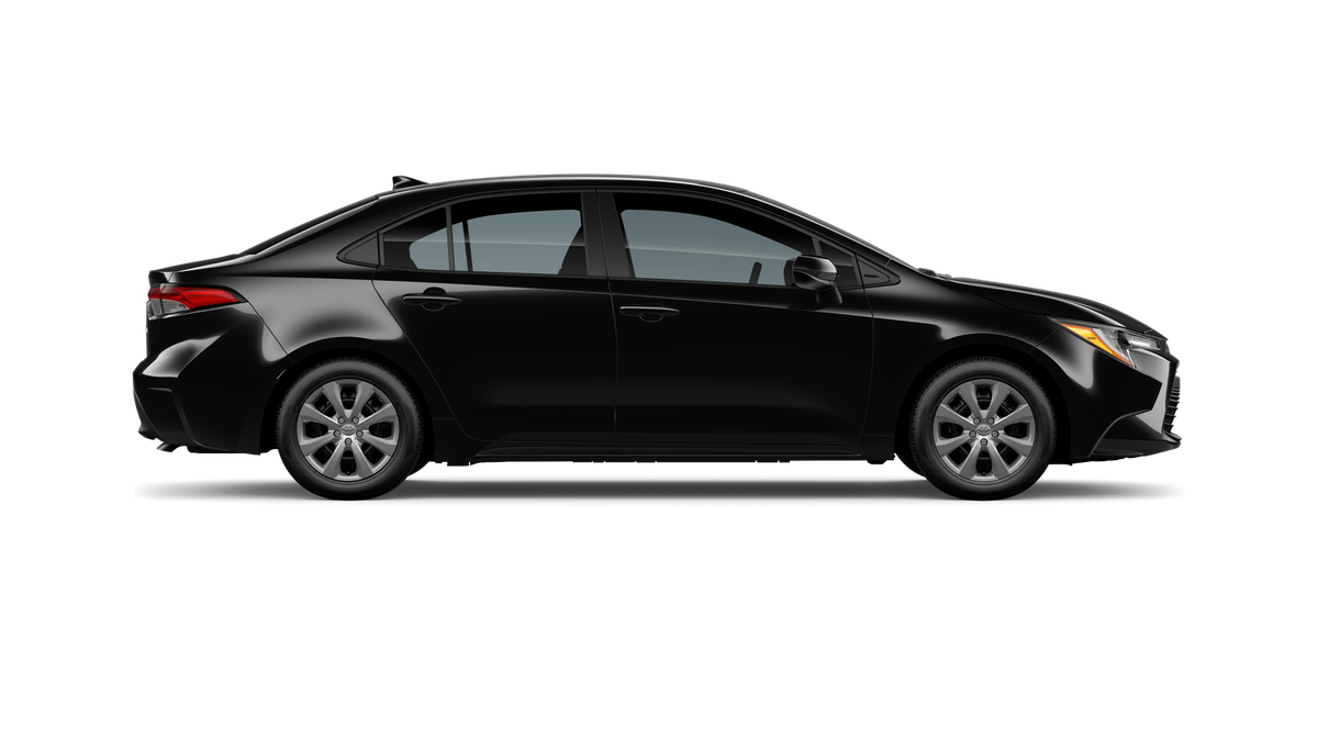 New 2026 Midnight Black Metallic Toyota LE image 12