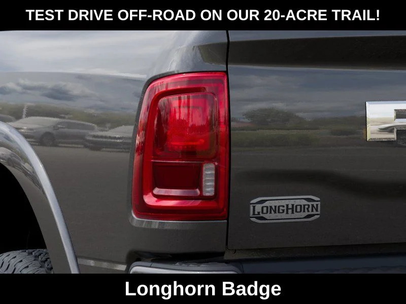 New 2026 Granite Crystal Metallic Clear-Coat Exterior Paint RAM Limited Longhorn image 11