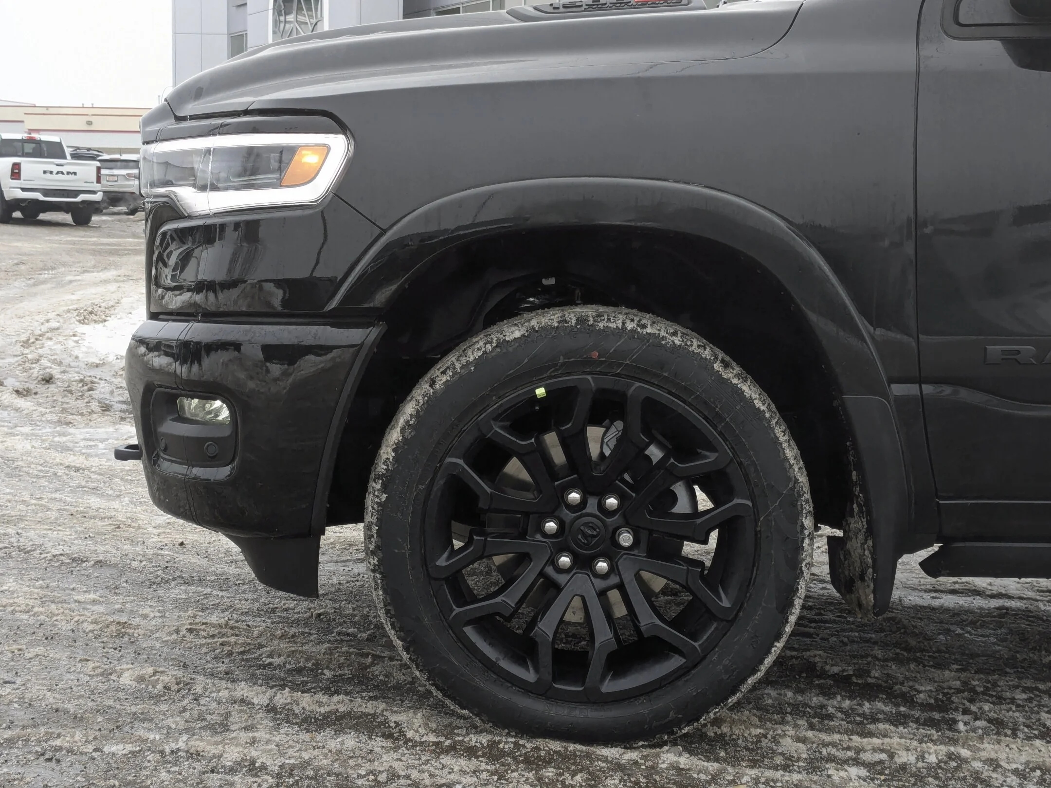 New 2026 Black RAM Limited - - Night Edition - Level A Grp - Pano Sunroof - 14.4 Uconnect NAV & More! image 9