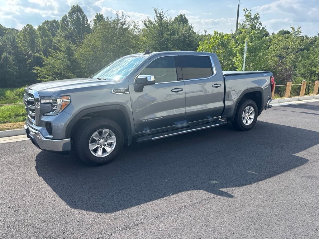 Used 2019 Steel Metallic GMC SLE image 1