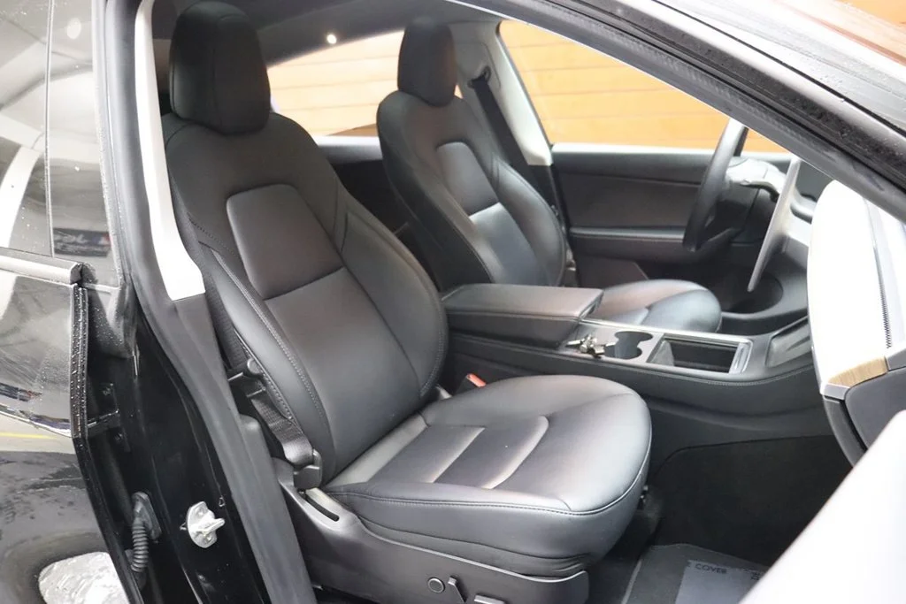 Used 2022 Solid Black Tesla Performance image 53