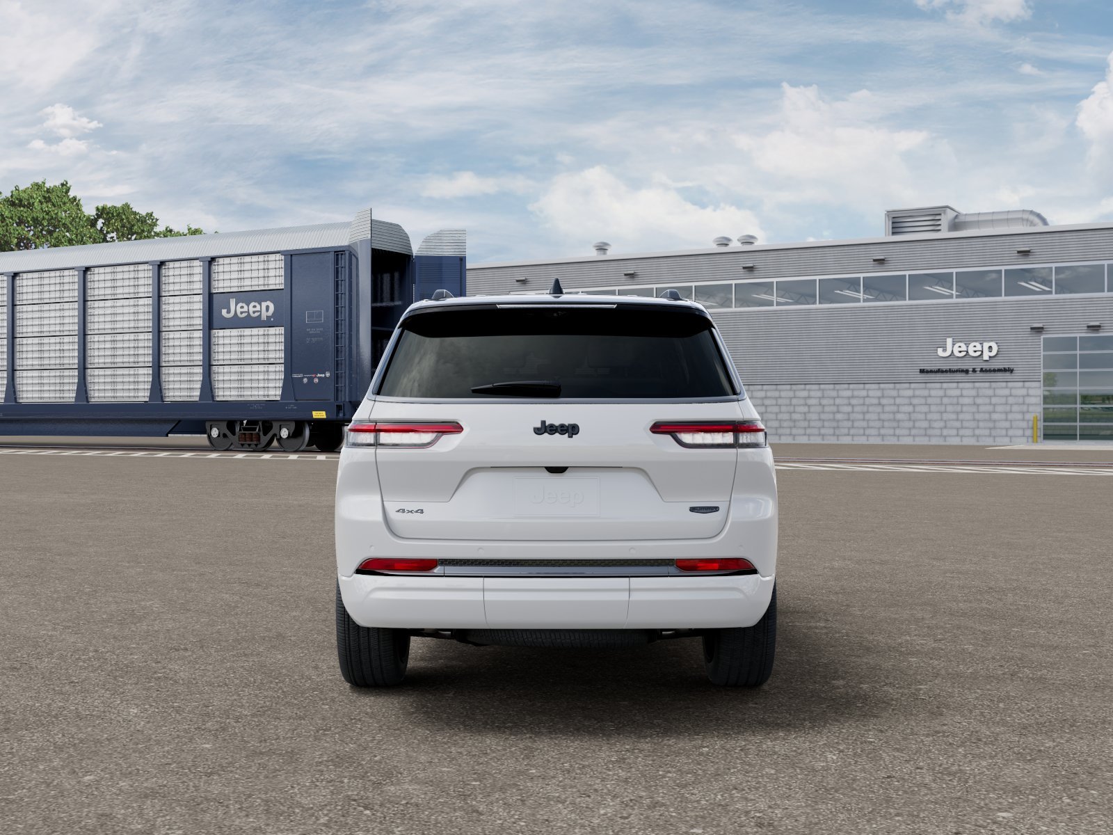 New 2027 Bright White Clear-Coat Paint Jeep Summit image 7