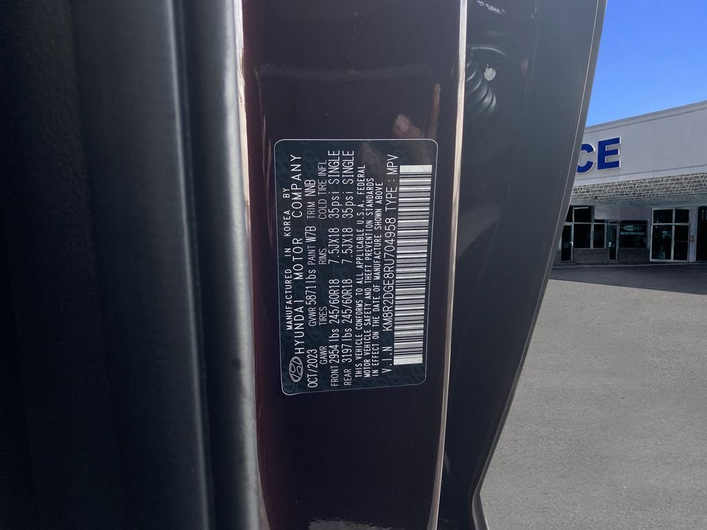 Certified Used 2024 Sierra Burgundy Hyundai SEL image 40