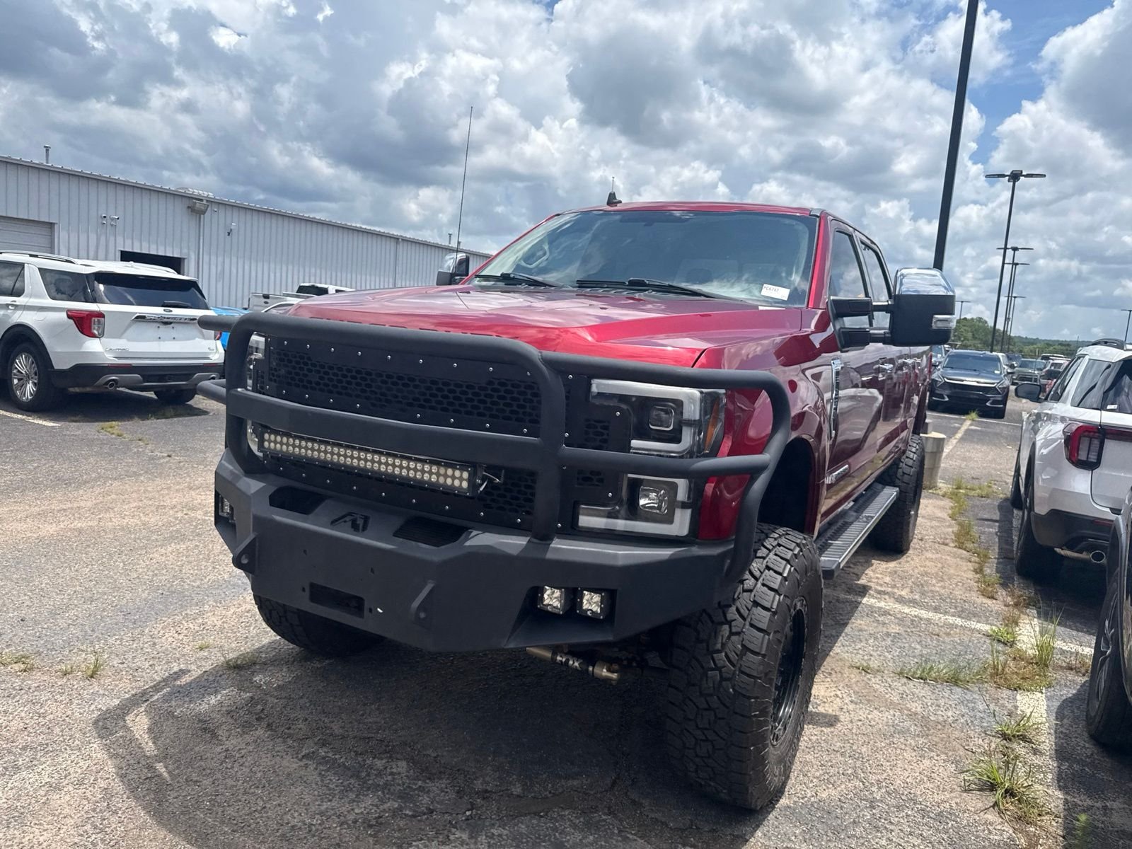Used 2019 Red Ford Lariat image 3