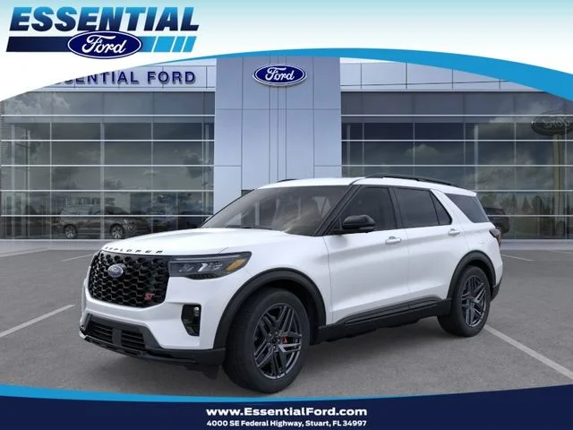 New 2026 Star White Metallic Tri-Coat Ford ST image 1