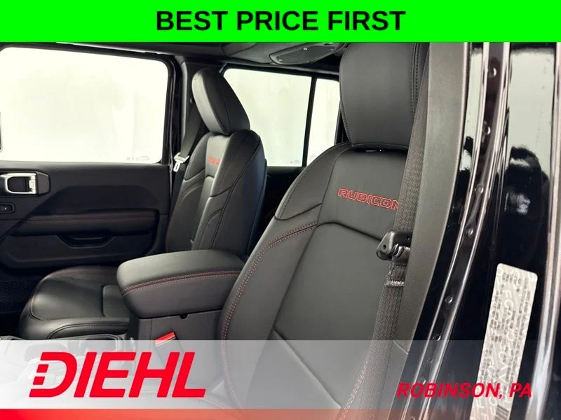 New 2026 Black Clear-Coat Exterior Paint Jeep Rubicon X image 19