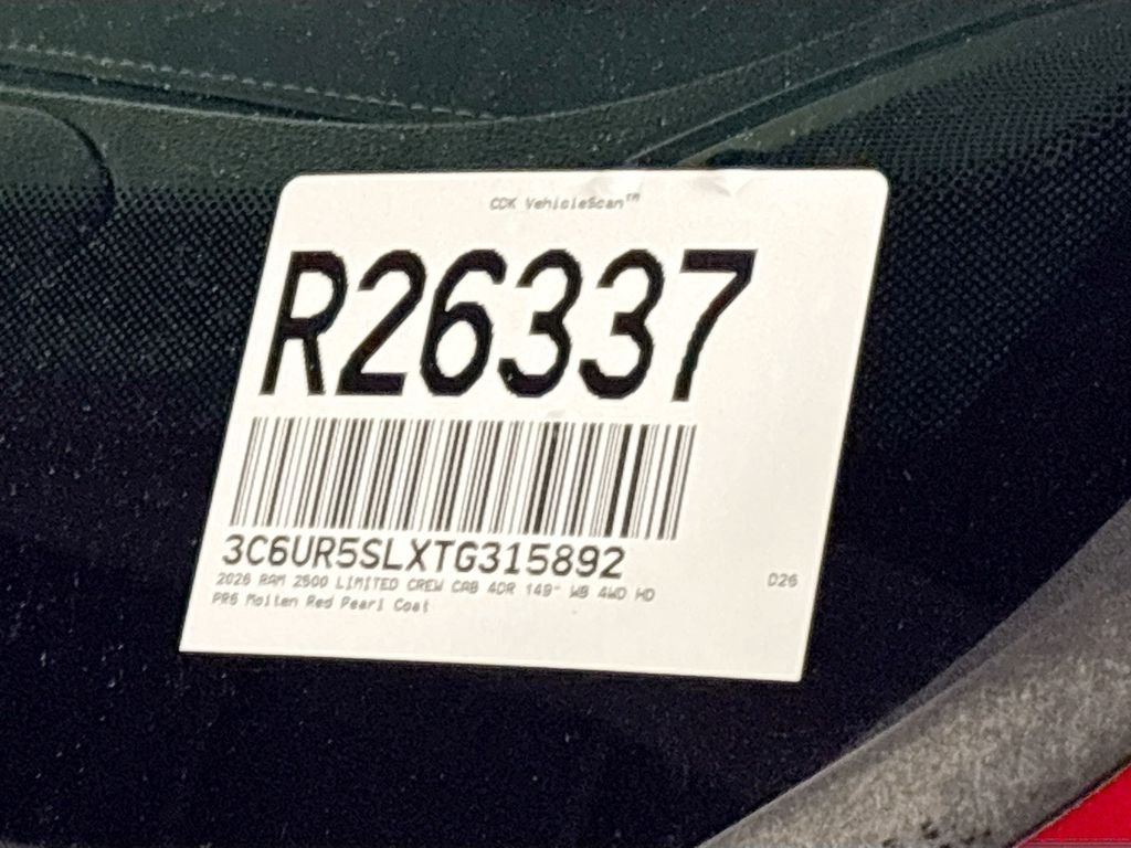 New 2026 Molten Red Pearl-Coat Exterior Paint RAM Limited image 26