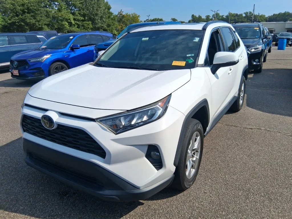 Used 2021 Blue Toyota XLE image 2