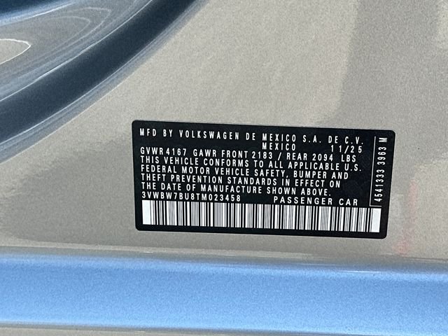New 2026 Silver Volkswagen 1.5T Sport image 36
